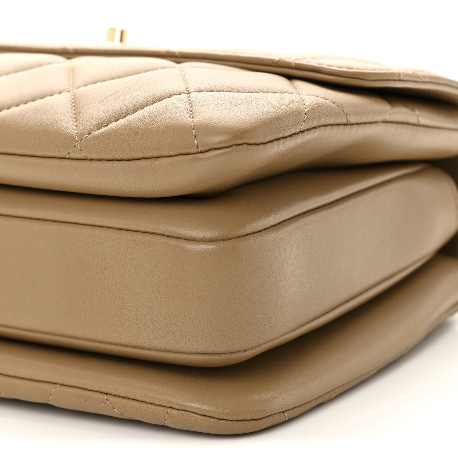 Chanel Lambskin Quilted Small Trendy CC Dual Handle Flap Bag Beige 10 of 10