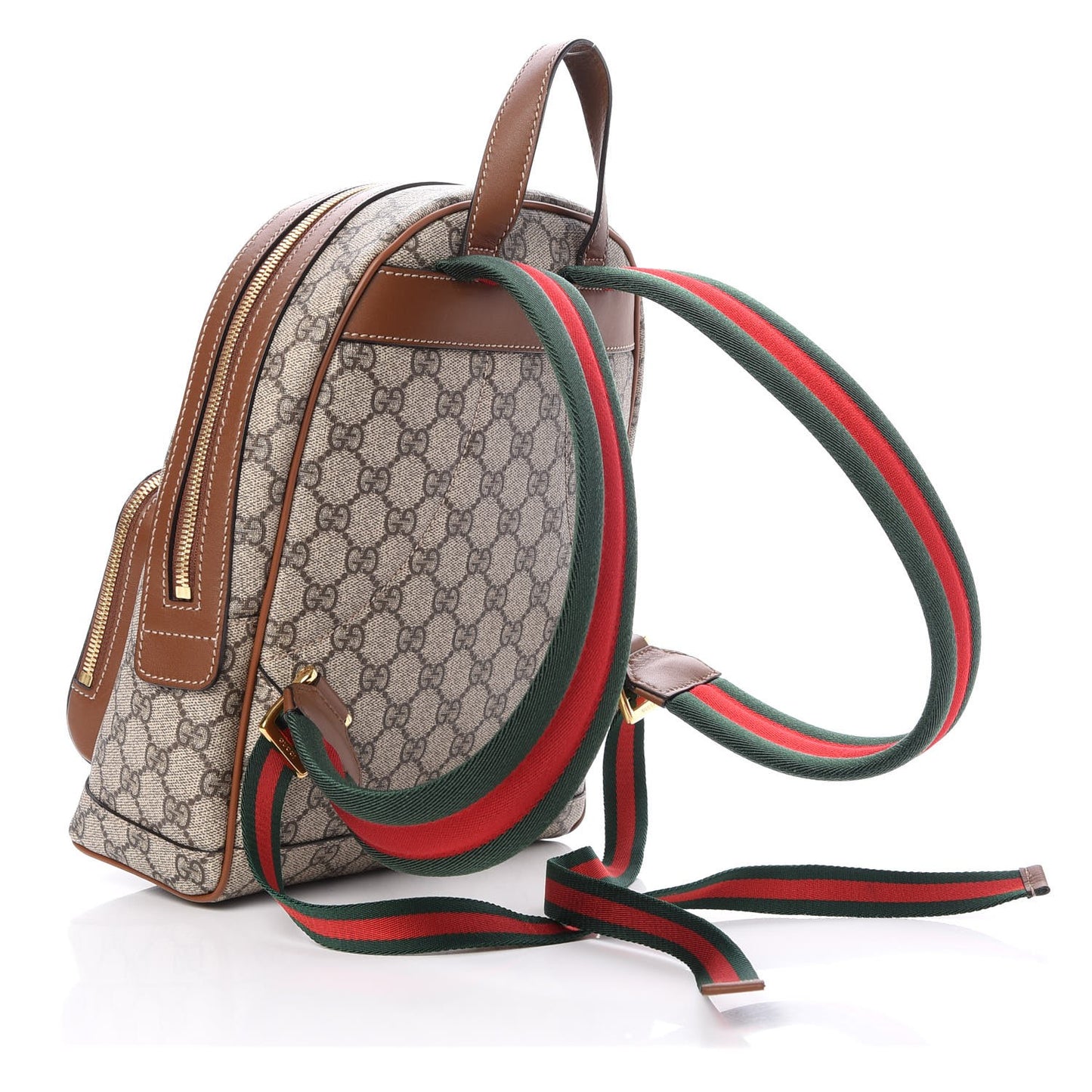 GG Supreme Monogram Web Blind For Love Embroidered Small Day Backpack