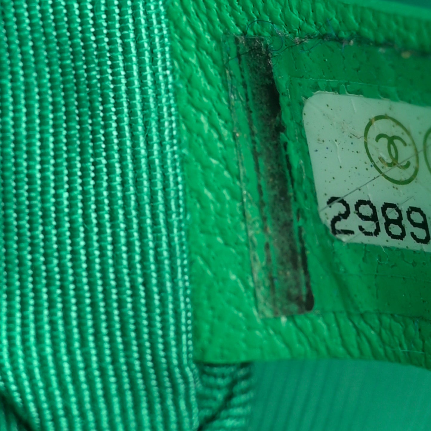 Lambskin Quilted Large Chanel 19 Flap Green