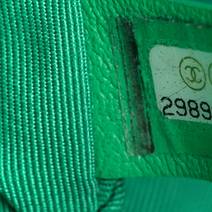 Chanel Lambskin Quilted Large Chanel 19 Flap Green 7 of 12