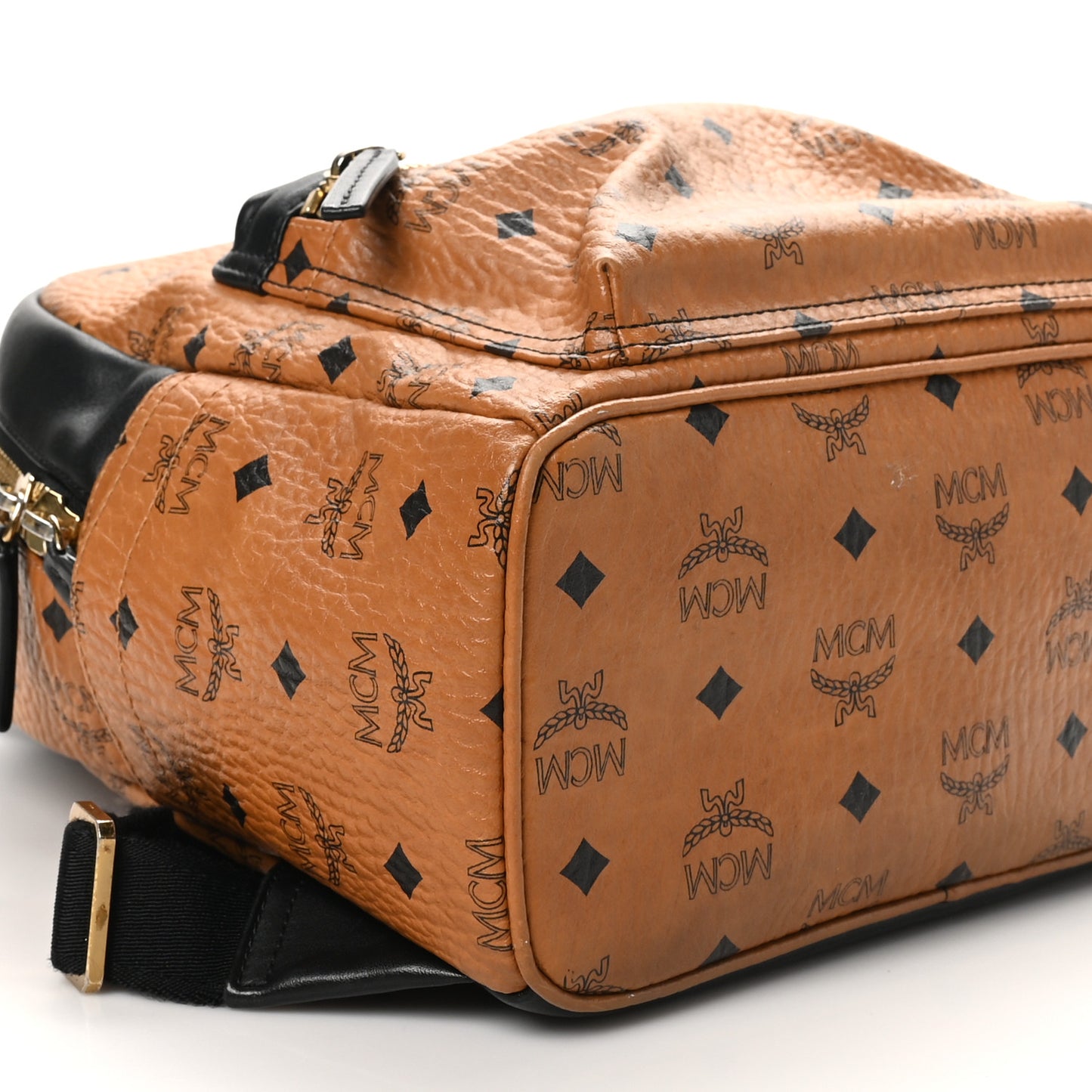 Visetos Small Stark Backpack Cognac Black