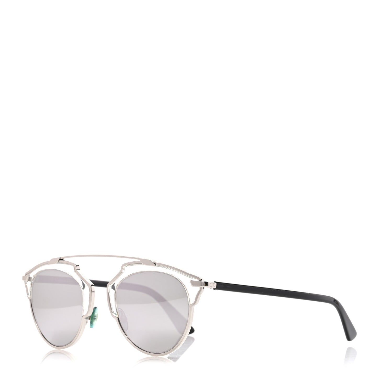 Mirrored So Real Sunglasses Silver