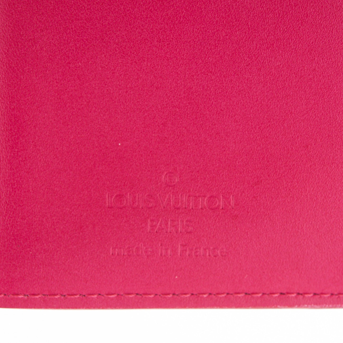 Vernis French Purse Wallet Rose Pop