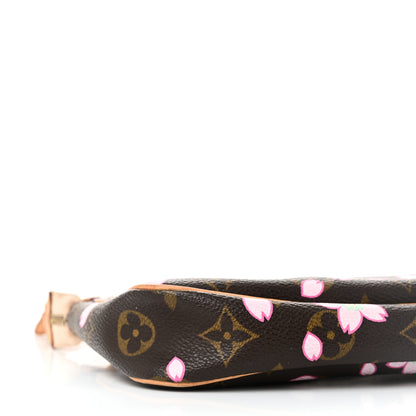 Louis Vuitton Monogram Cherry Blossom Pochette Accessories Brown 8 of 10
