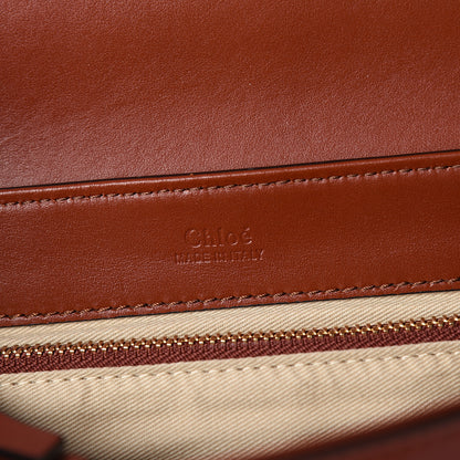 Chloe Calfskin Small C Double Carry Sepia Brown 5 of 9