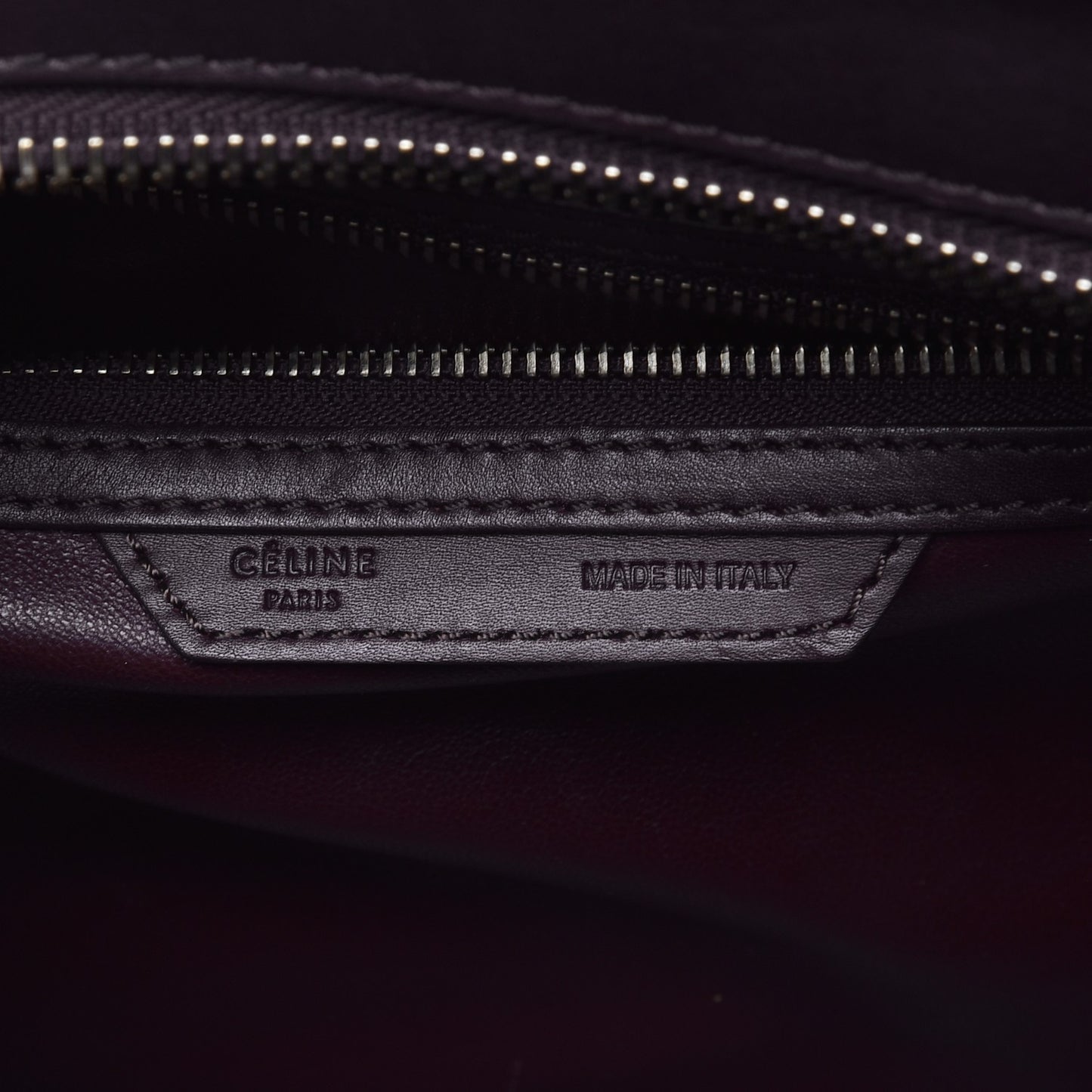 Python Smooth Calfskin Mini Luggage Burgundy