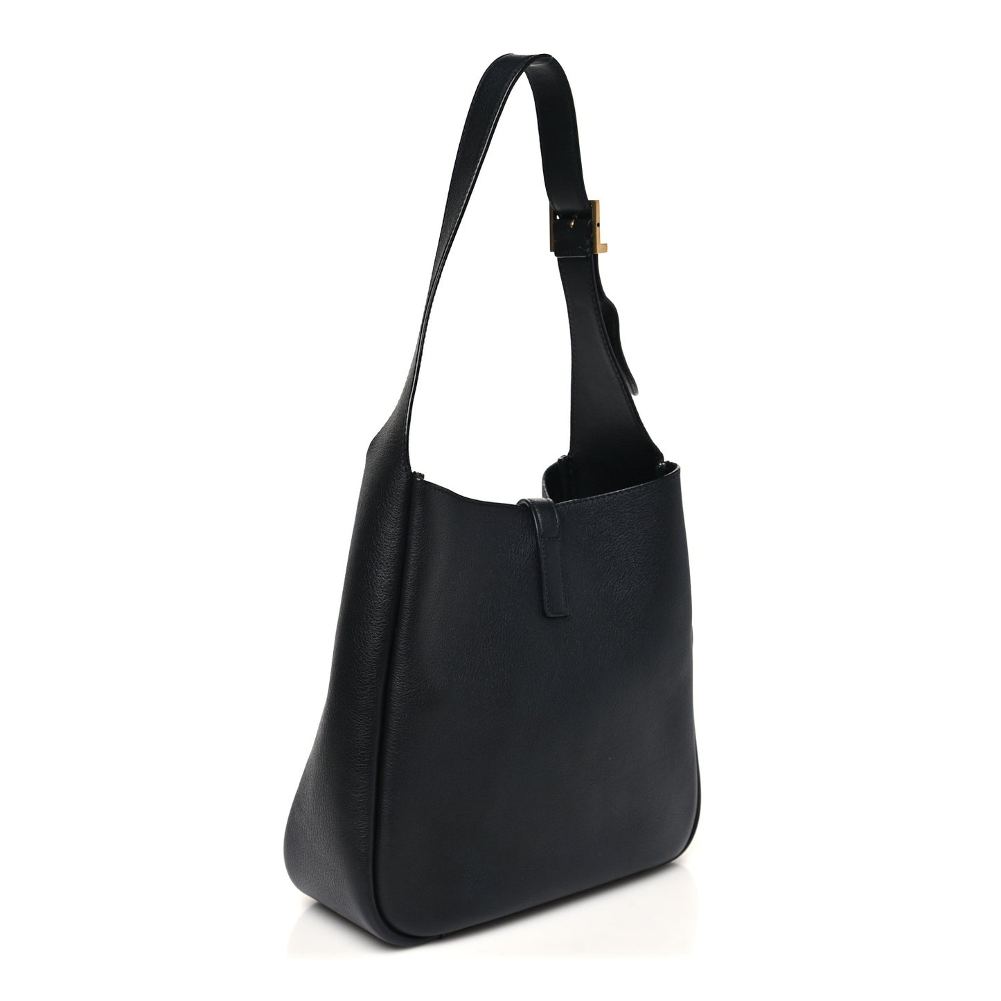 Smooth Calfskin Small Le 5 A 7 Soft Hobo Black