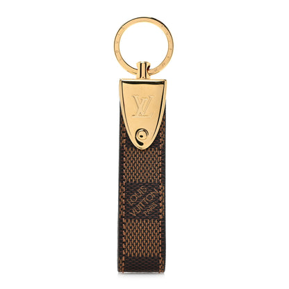 Louis Vuitton Damier Ebene Dragonne LV Key Holder 1 of 4