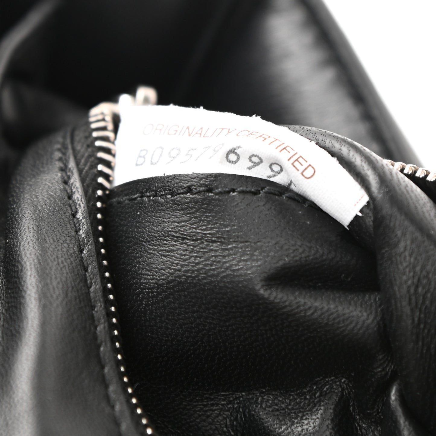 Lambskin Maxi Intreccio Padded Chain Cassette Crossbody Bag Black