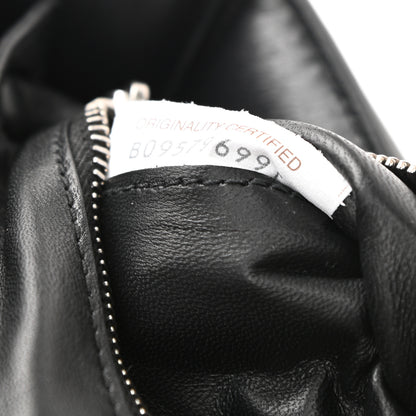 Bottega Veneta Lambskin Maxi Intreccio Padded Chain Cassette Crossbody Bag Black 8 of 11