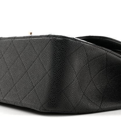 Chanel Caviar Quilted Jumbo Double Flap Black 10 of 10