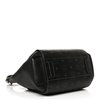 MCM Visetos Medium Luisa Hobo Black 4 of 12