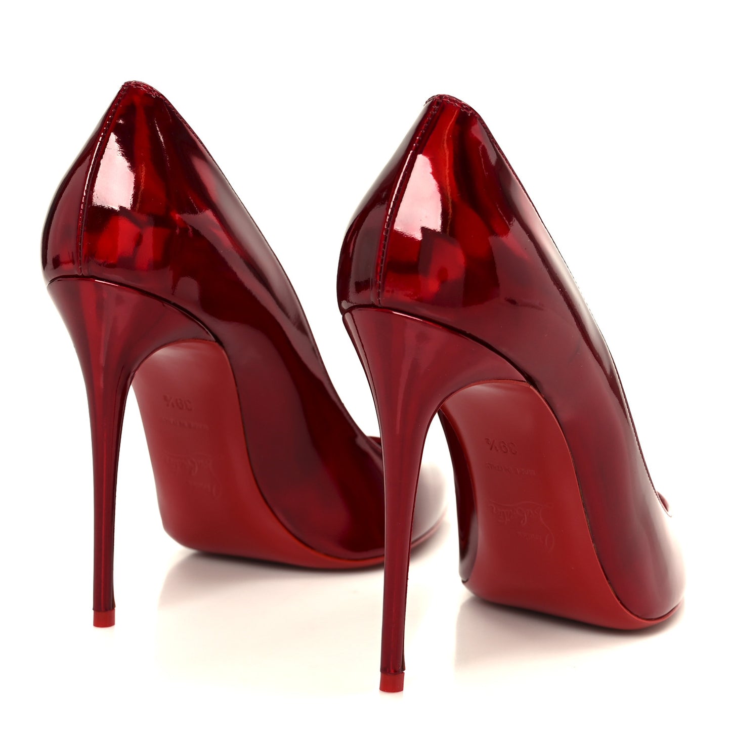 Metallic Patent Psychic So Kate 100 Pumps 39.5 Loubi