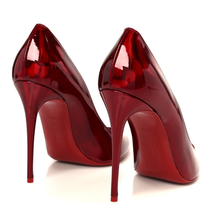 Christian Louboutin Metallic Patent Psychic So Kate 100 Pumps 39.5 Loubi 5 of 8