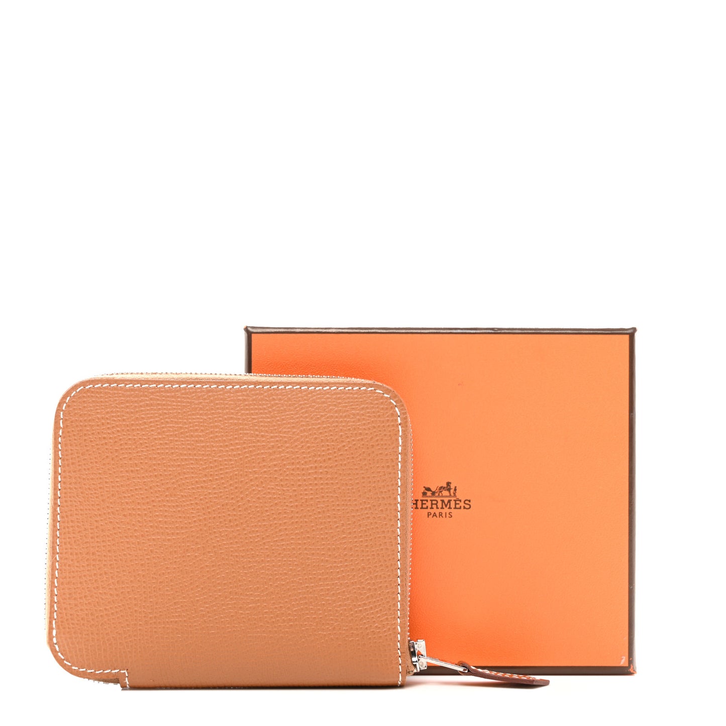 Epsom Silk'in Compact Wallet Gold