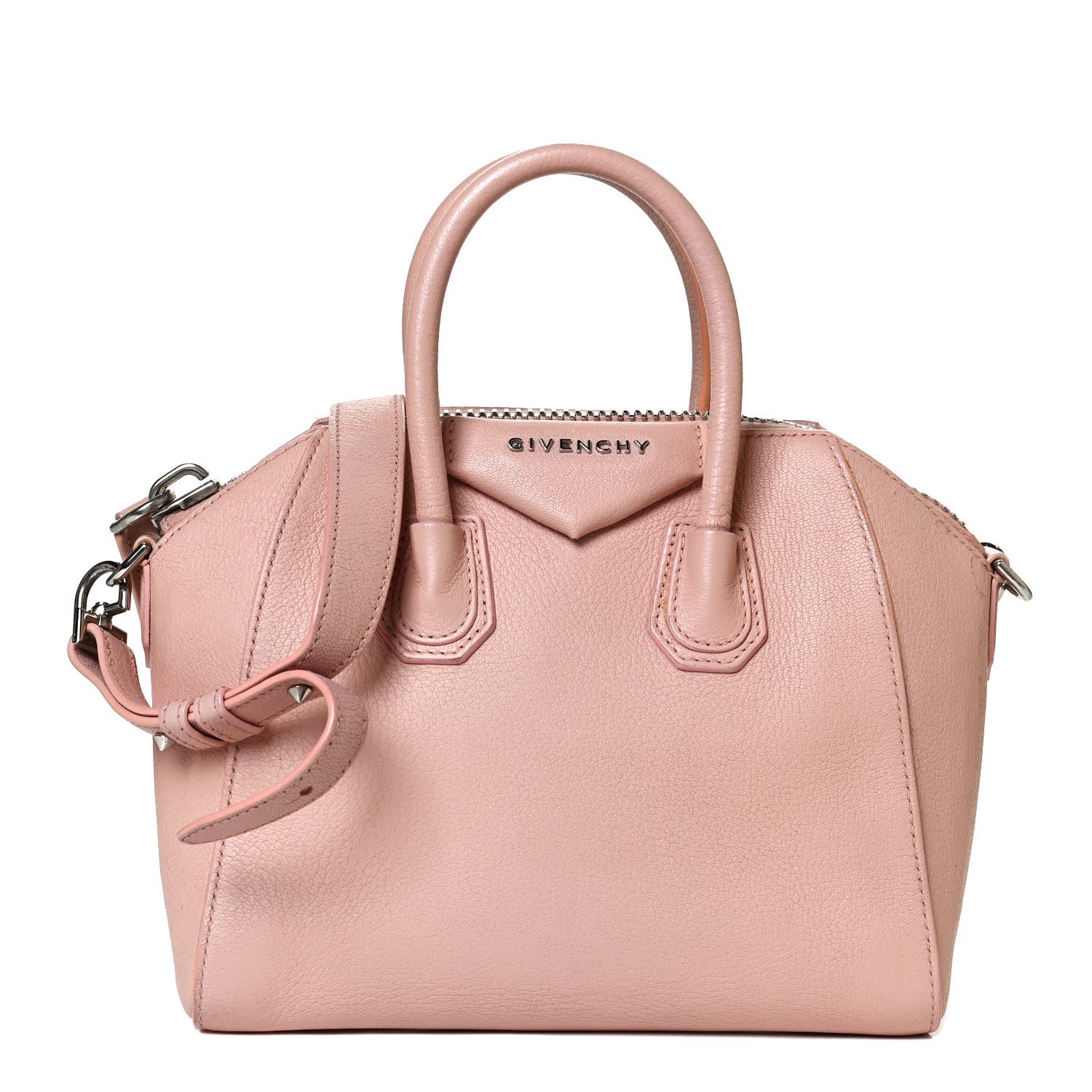 Givenchy Sugar Goatskin Mini Antigona Pink 1 of 13