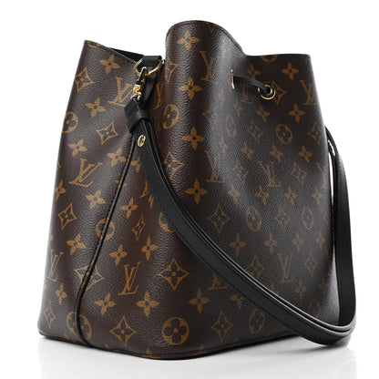 Louis Vuitton Monogram Neonoe MM Black 2 of 4