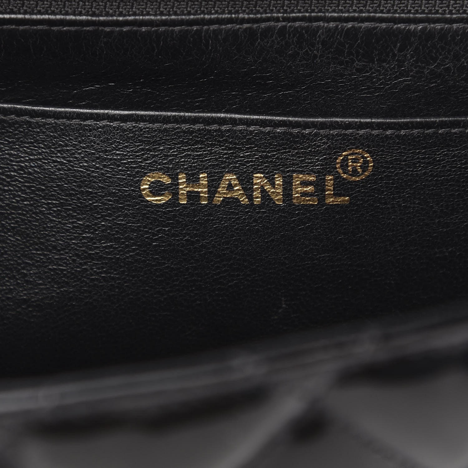 Chanel Patent Quilted XL Jumbo Single Flap Black 6 of 11