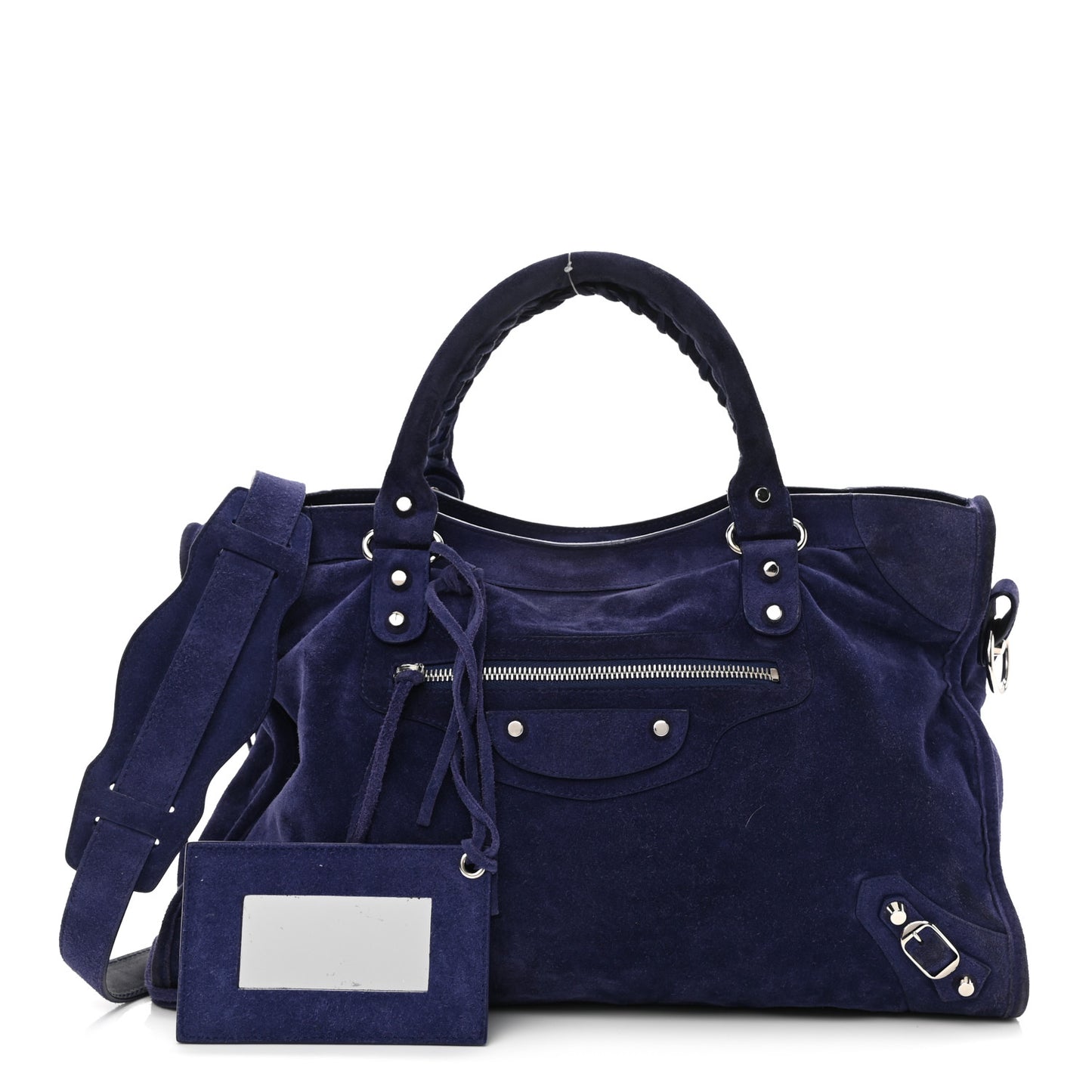 Baby Daim Suede Classic Hardware City Bleu Nuit