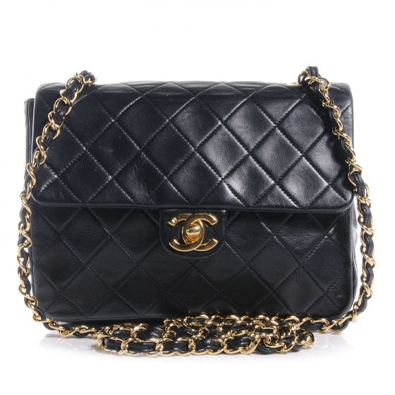 Lambskin Mini Flap Black