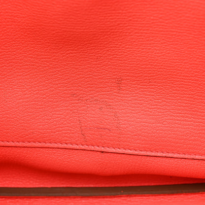 Hermes Taurillon Clemence Birkin 35 Rose Jaipur 11 of 30