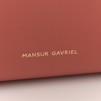 Mansur Gavriel Calfskin Mini Bucket Bag Blush 6 of 18