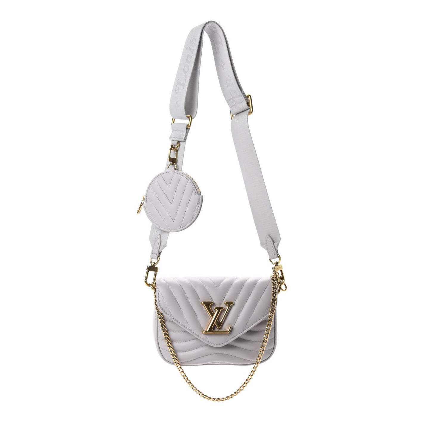 Calfskin New Wave Multi Pochette Brume