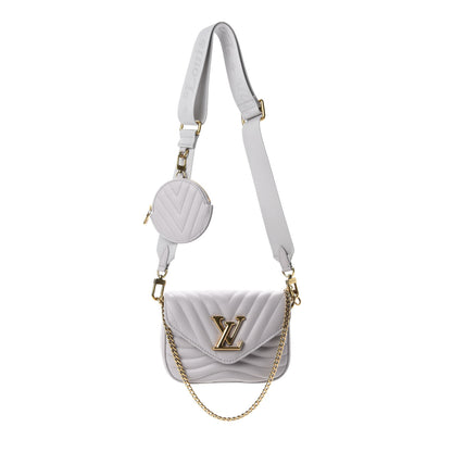 Louis Vuitton Calfskin New Wave Multi Pochette Brume 1 of 9