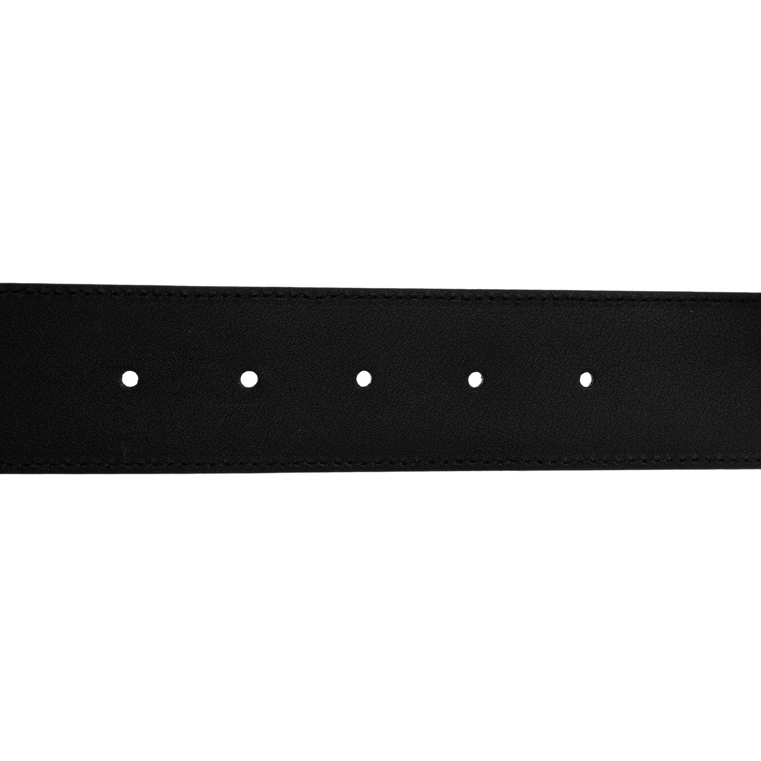 Gucci Dollar Calfskin Interlocking G Belt 95 38 Black 4 of 5