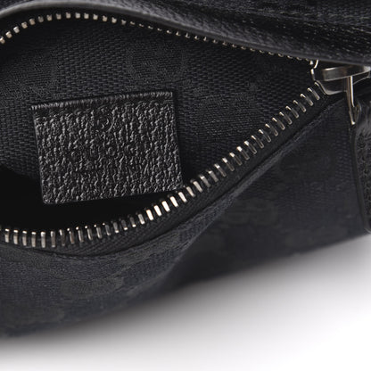 Gucci GG Monogram Double Pocket Belt Bag Black 6 of 10