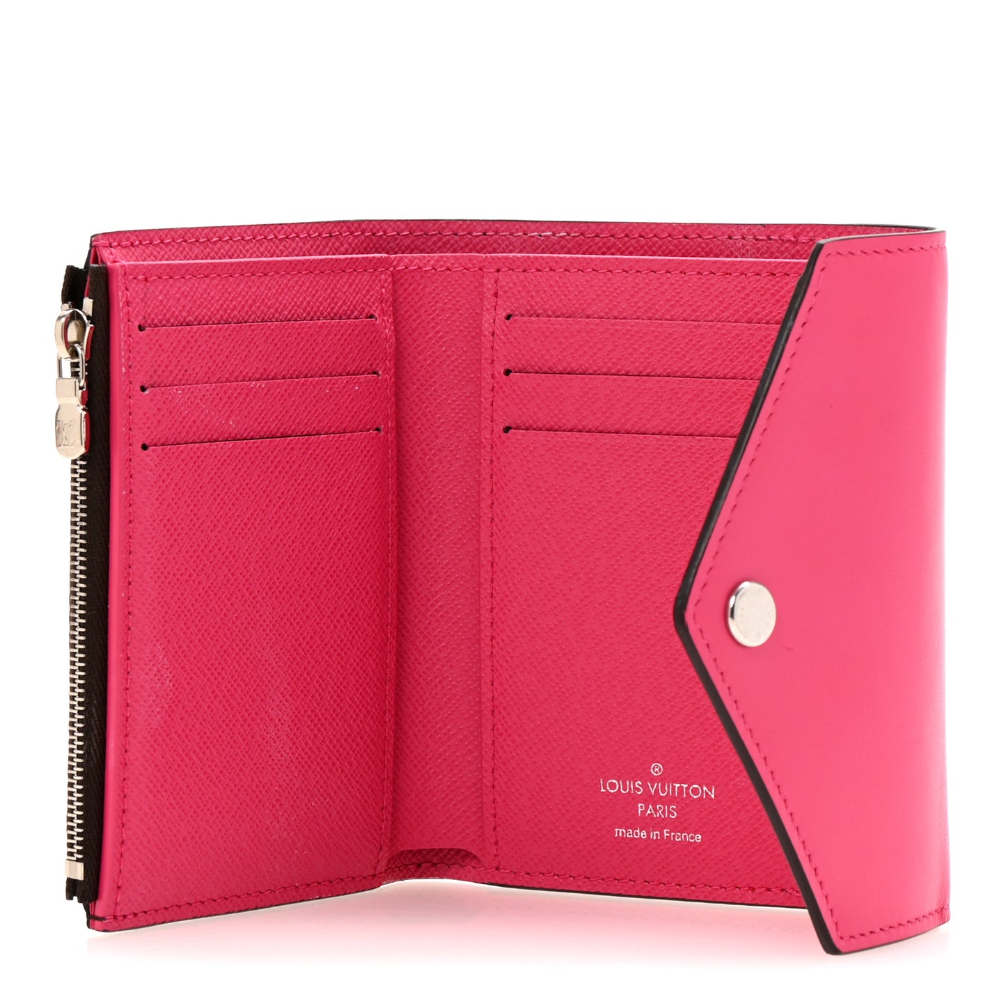 Monogram Victorine Wallet Fuchsia Brown