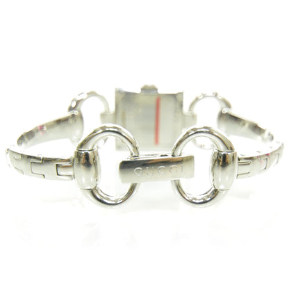 Gucci Stainless Steel Diamond Mother of Pearl 19mm Tornabuoni Quartz Watch 4 of 6