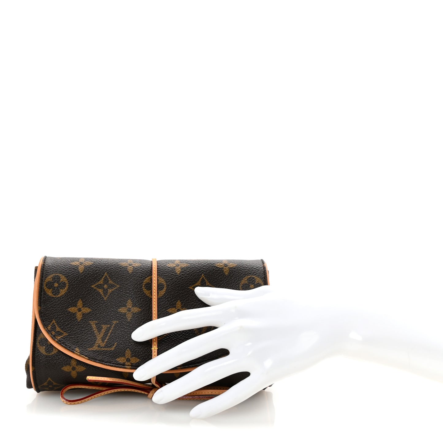 Monogram Jewelry Roll Pouch