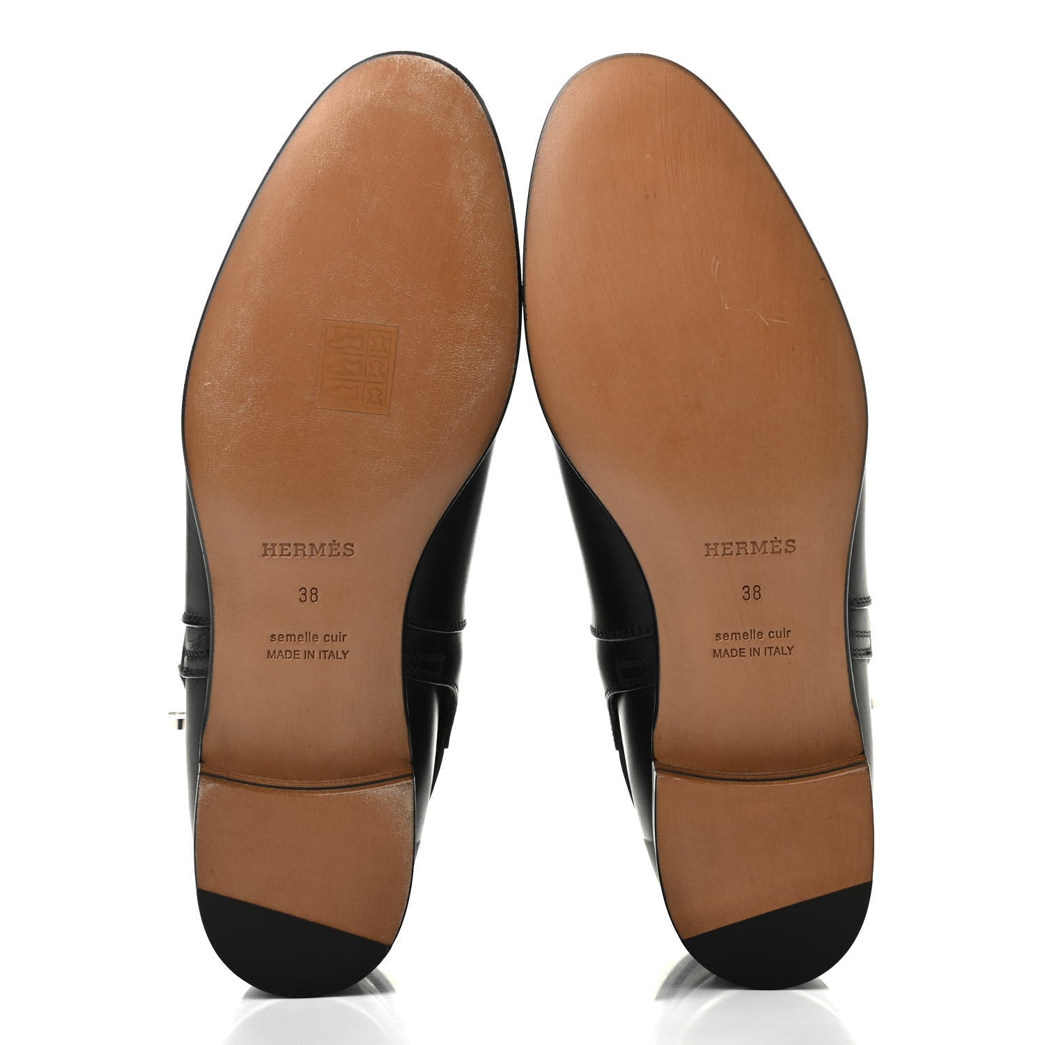 Hermes Calfskin Neo Low Boots 38 Black 5 of 8