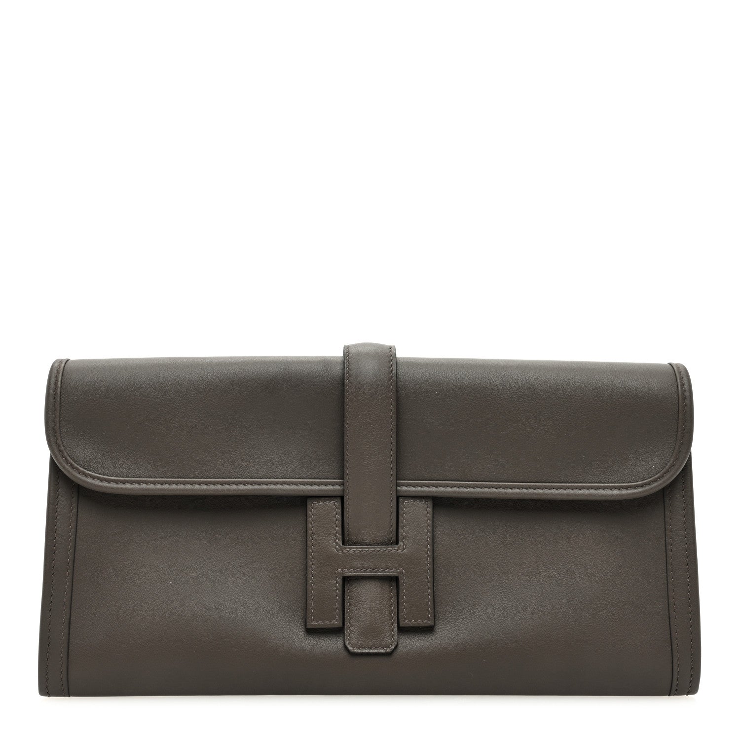 Hermes Swift Jige Elan 29 Clutch Etain 1 of 8