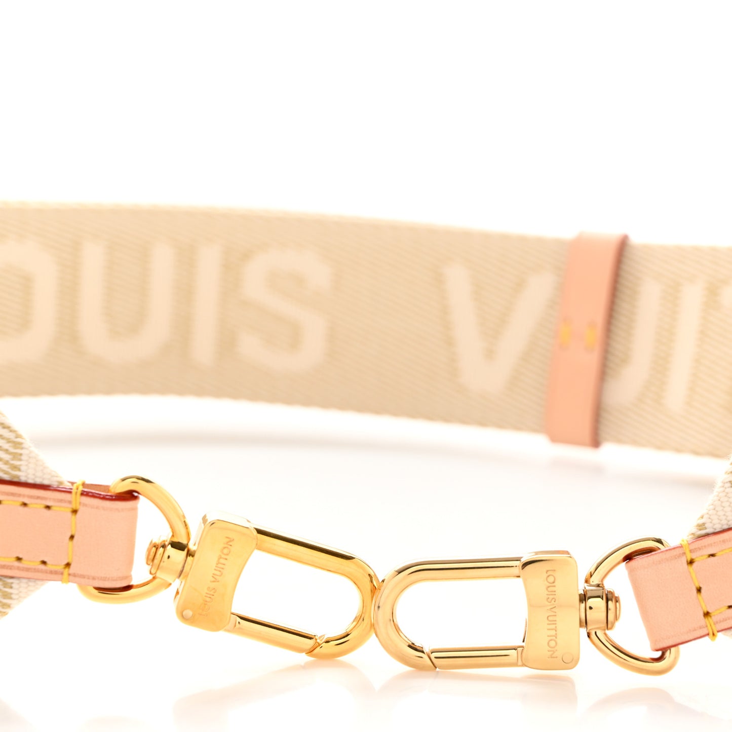 Monogram Multi Pochette Accessories Shoulder Strap Cream