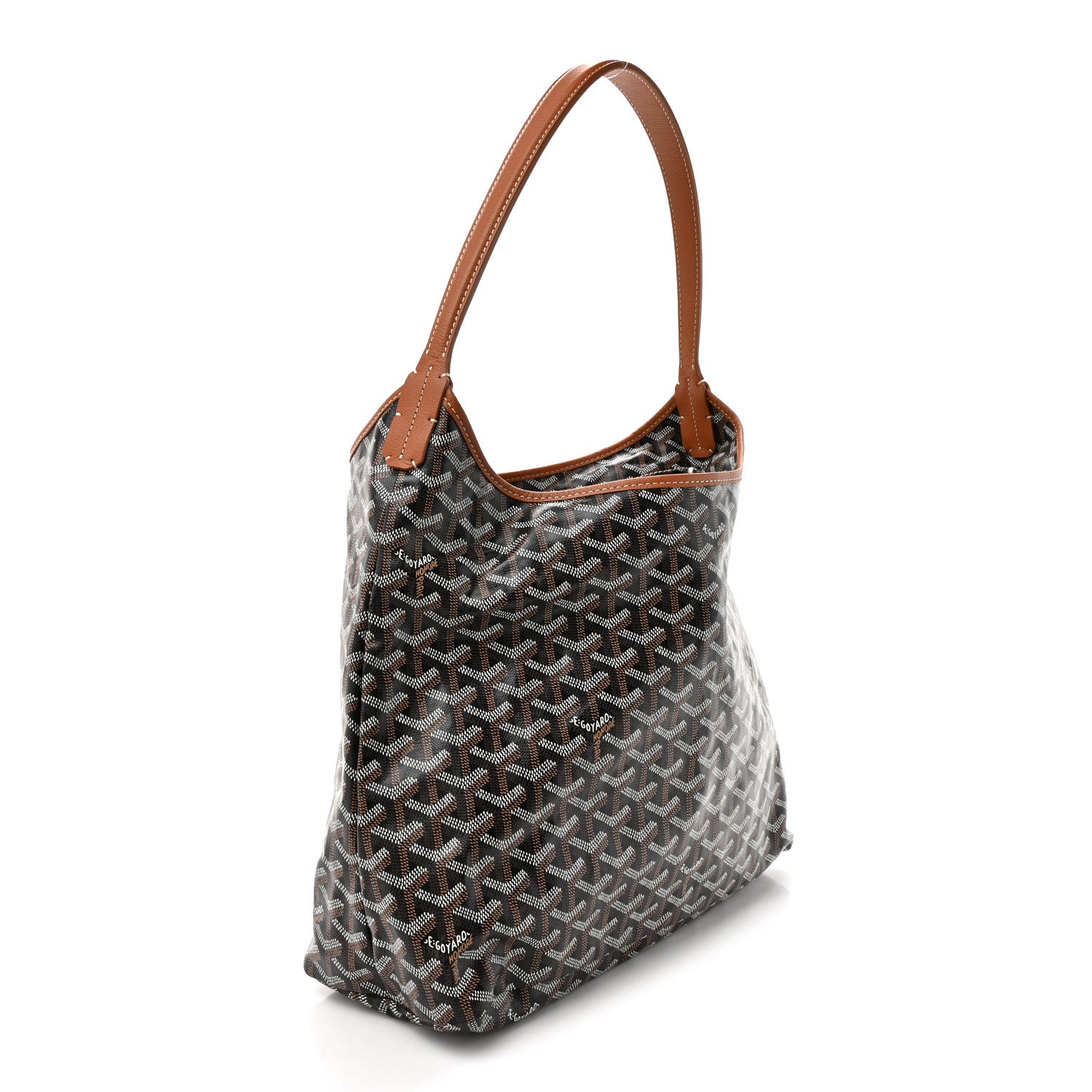 Goyard Goyardine Boheme Hobo Black Gold 4 of 11