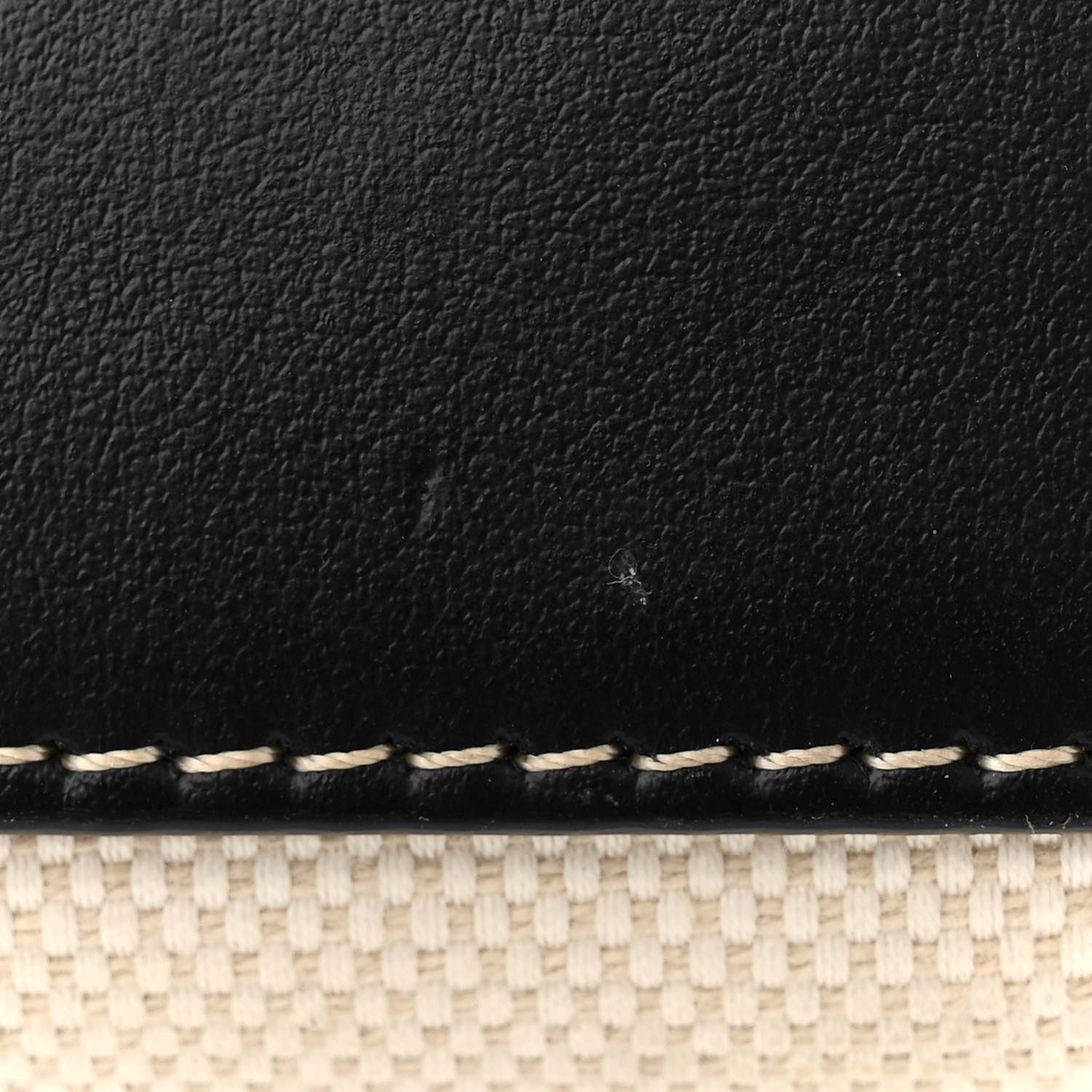 Burberry Canvas Smooth Calfskin Two Tone Mini Pocket Bag White Black 13 of 15