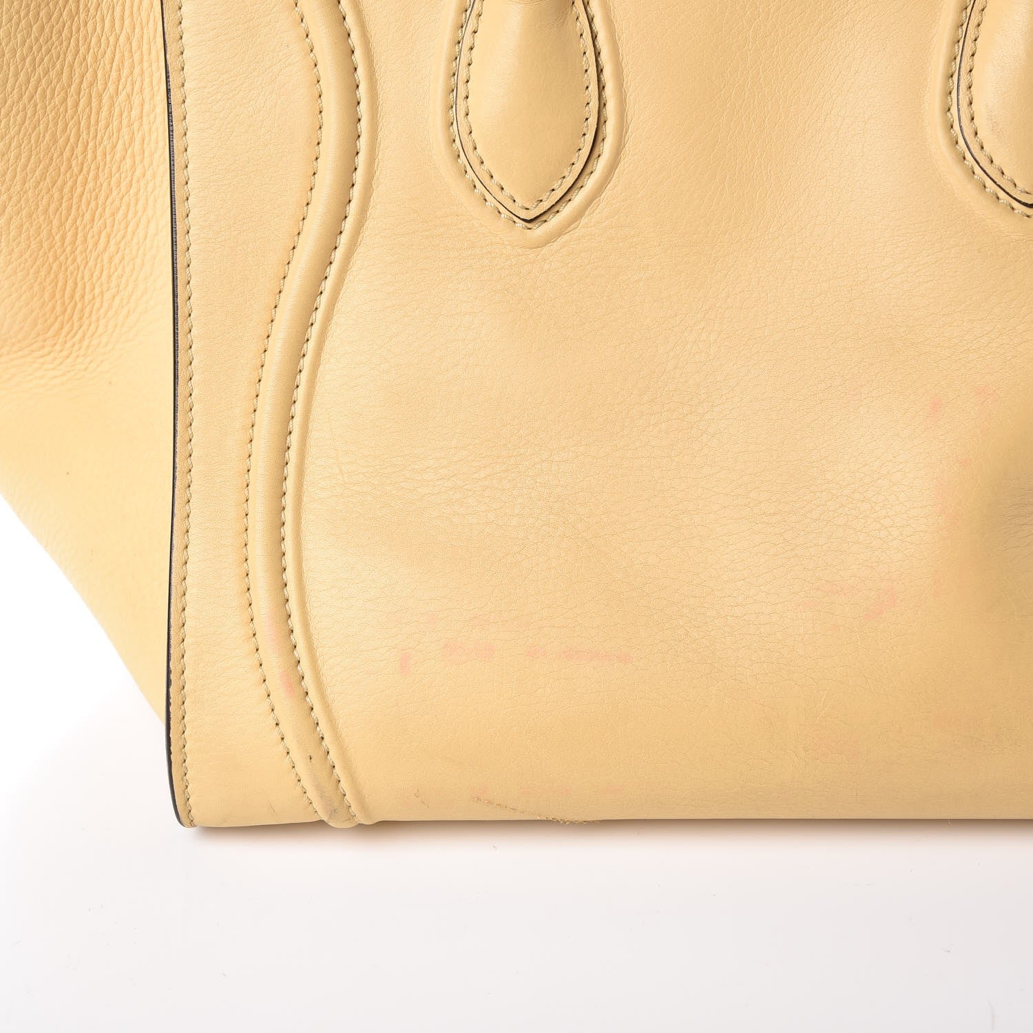 Celine Supple Calfskin Medium Phantom Luggage Butter 7 of 10