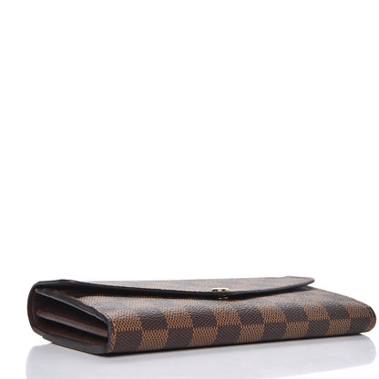 Louis Vuitton Damier Ebene Sarah Wallet NM 4 of 6