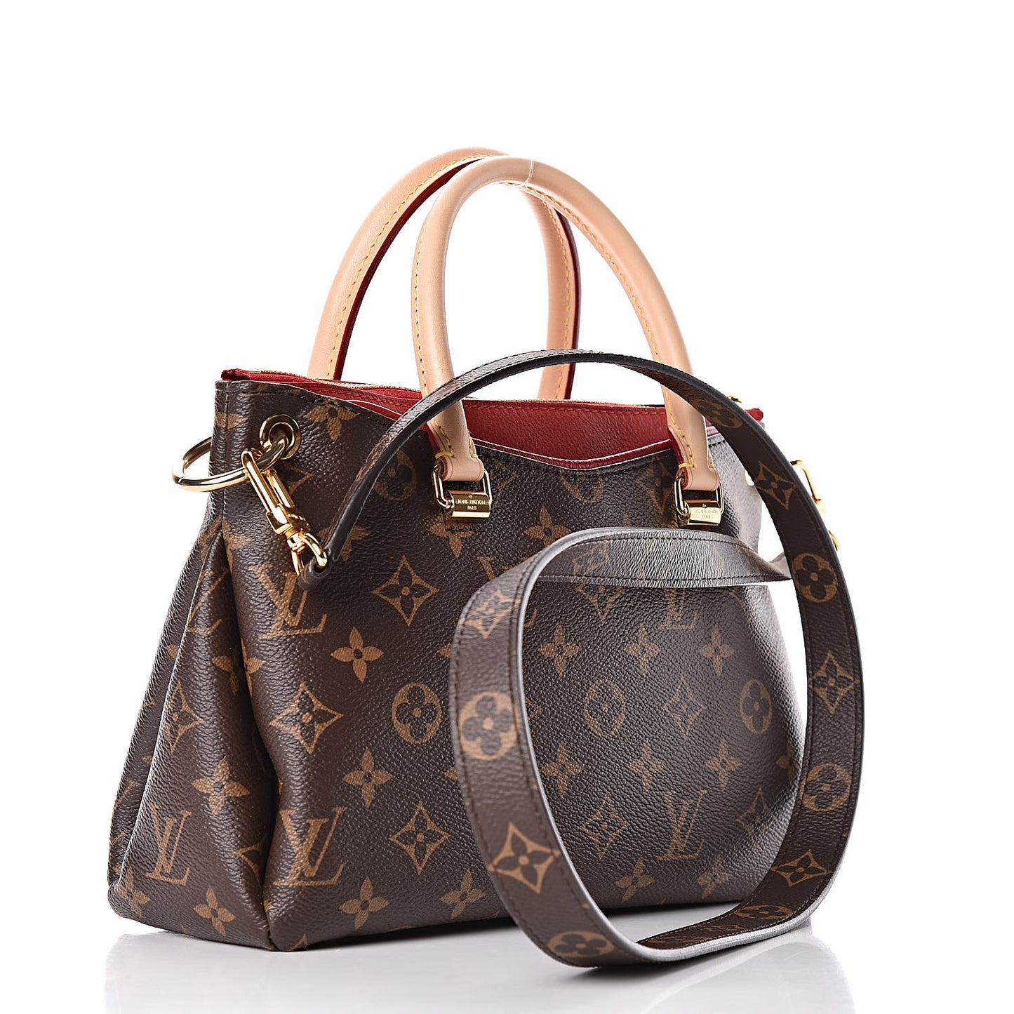 Monogram Pallas BB Cherry