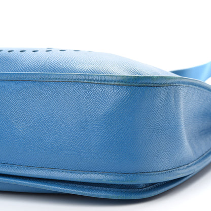 Hermes Epsom Evelyne III GM Mykonos 10 of 19