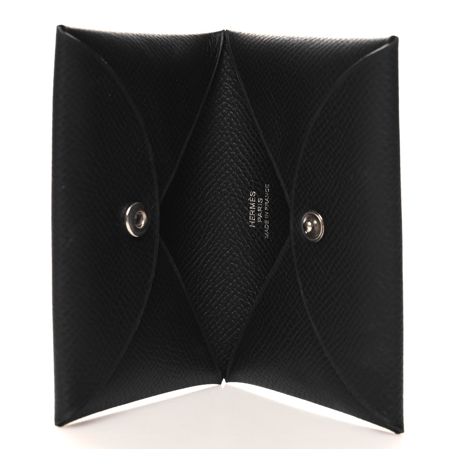 Epsom Calvi Card Case Black