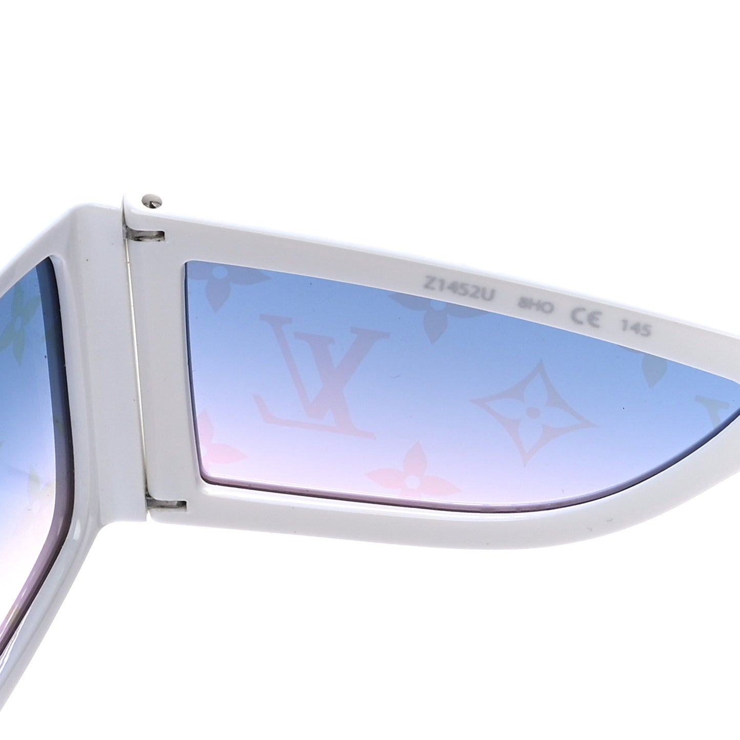 Monogram Sideway Sunglasses TV0231 White