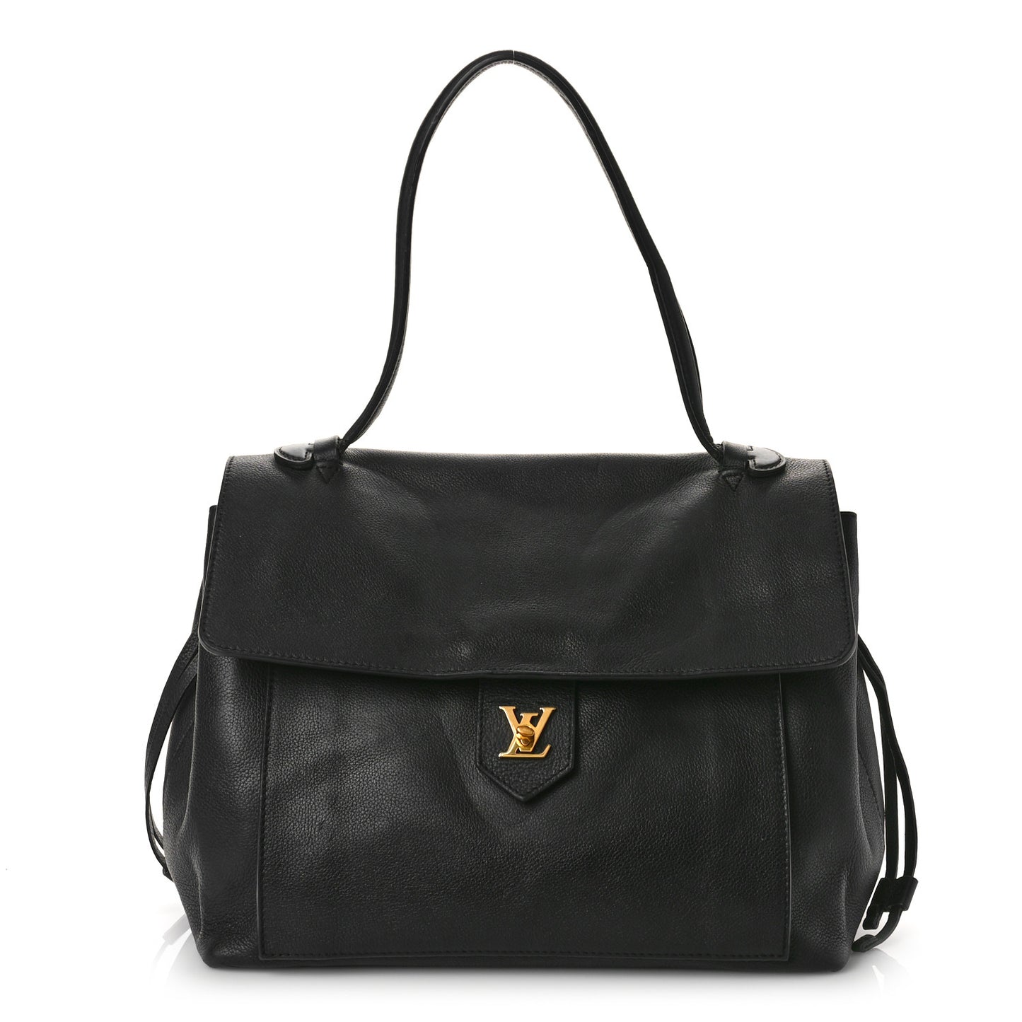 Calfskin Lockme MM Black