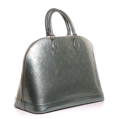 Louis Vuitton Vernis Alma GM Givre 3 of 7
