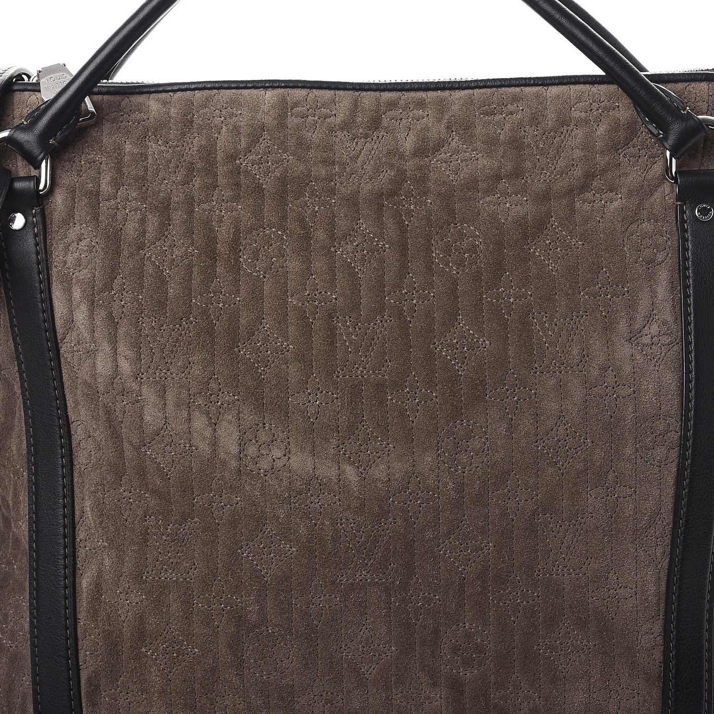 Monogram Suede Antheia IXIA PM BBrown