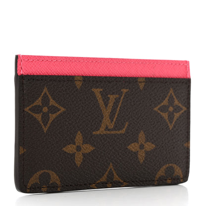 Louis Vuitton Monogram 2023 Vivienne Beach Cardholder Dragon Fruit Pink 3 of 6