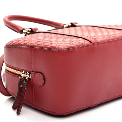 Gucci Soft Microguccissima Medium Crossbody Bag Rosso 6 of 11
