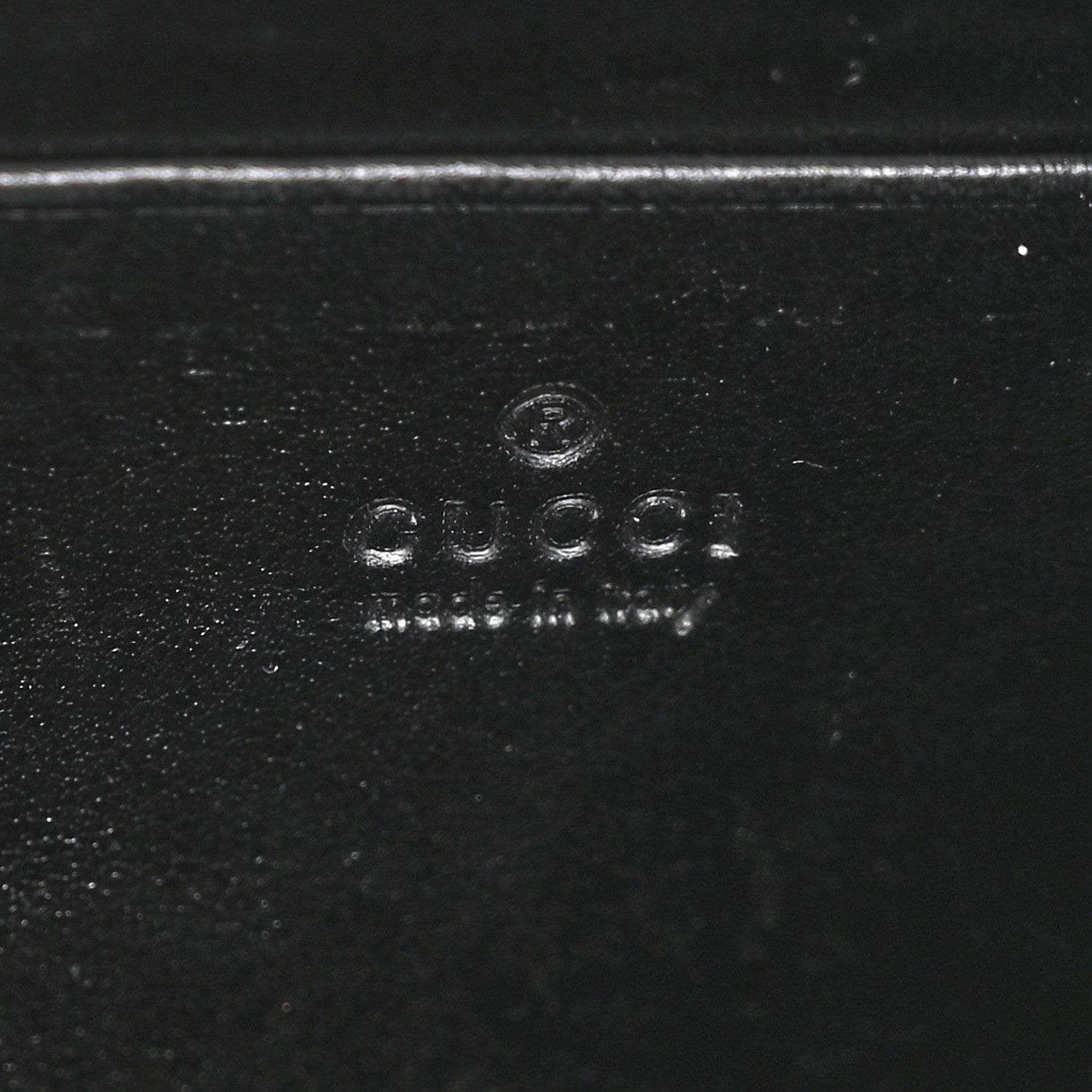 Gucci Calfskin Matelasse GG Marmont Chain Wallet Black 8 of 8